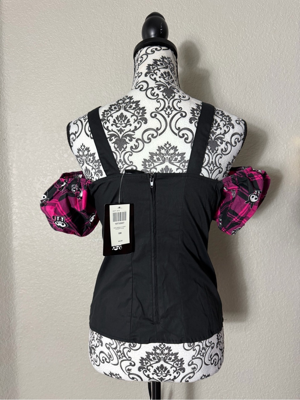 Skelanimals Corset-Style Top - Picture 3 of 4
